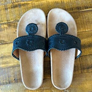 Black Jack Rogers Comfort Sandal Women’s 8